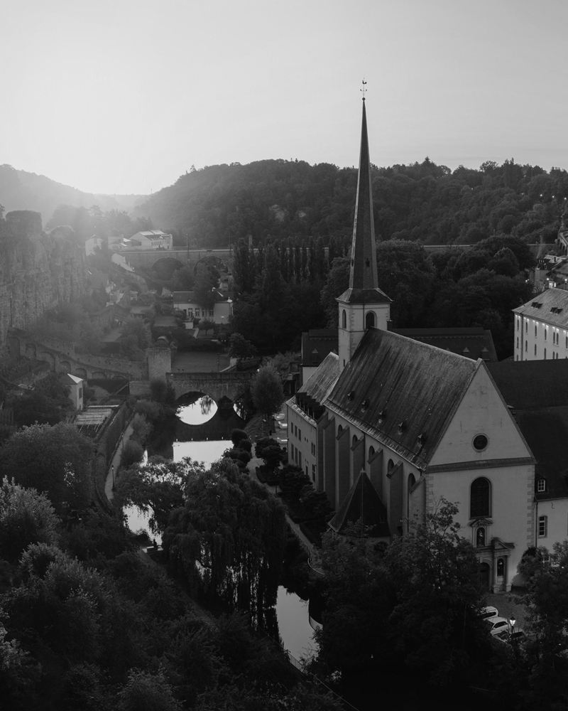 The Grund and the Alzette valley, Luxembourg City
